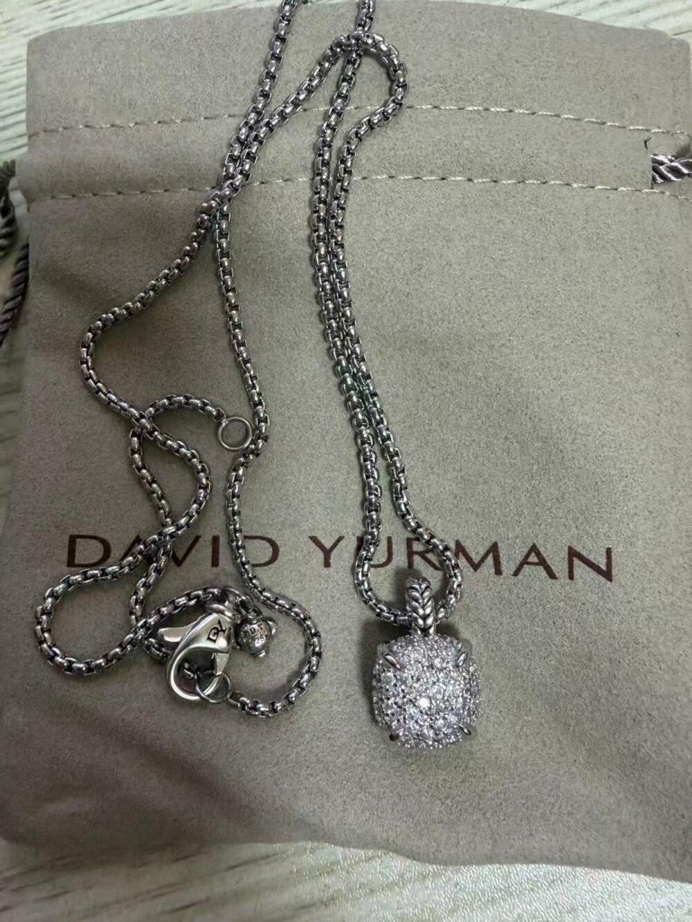 ✨David Yurman Silver Necklace✨